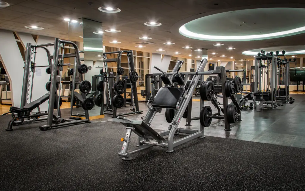 Gym, fitness center background